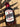 Front view of apple cinnamon maple syrup in a glass bottle