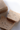 Close-up of artisanal black truffle butter slices